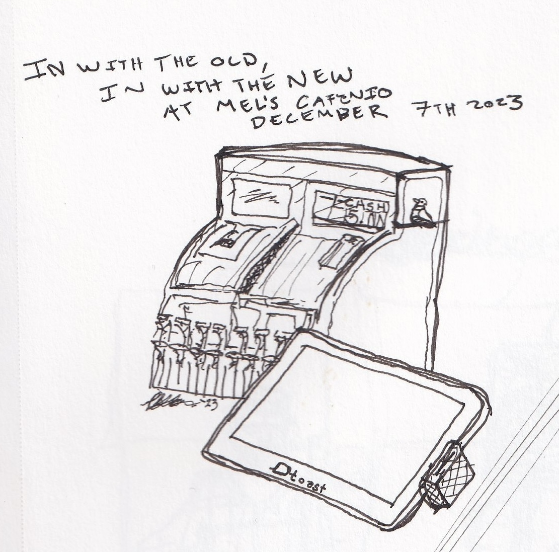 in with the old in with the new